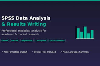 do your spss data analysis and write your results section