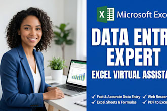 do fast and accurate data entry and data cleaning formatting in microsoft excel