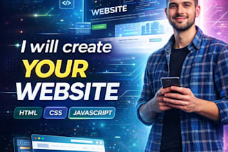 create a modern responsive website for your business