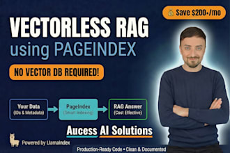 build a cost effective vectorless rag using pageindex
