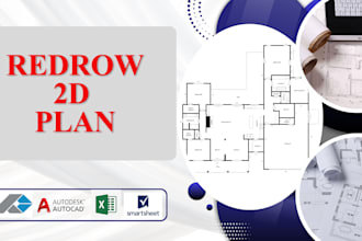 redraw 2d floor plan