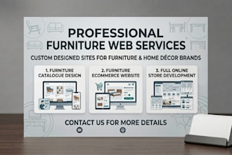 furniture website design furniture ecommerce website online store design