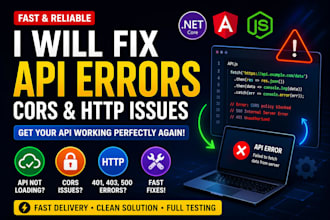 fix API not loading data, cors, and http errors