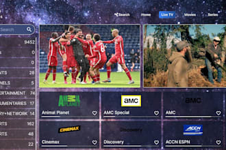 build smart tv app, vod app, p2p iptv with support and panel