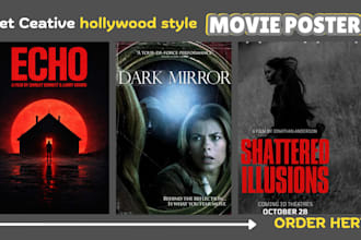 design unique movie poster design film poster design cinematic ai poster artwork