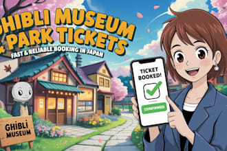 book ghibli museum, ghibli park and nintendo museum tickets in japan