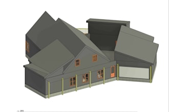 do autocad and revit drafting for residential and commercial projects