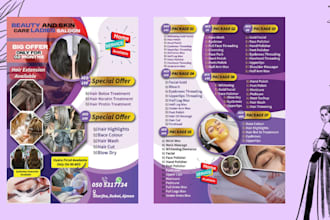 design attractive and modern poster for your business