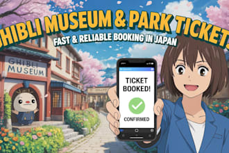 buy ghibli museum ticket in japan for studio ghibli fans