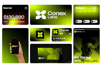 do business logo design and branding kit or brand identity guidelines