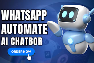 build ai chatbot and n8n automation for whatsapp