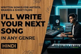 write your next hindi song in any genre