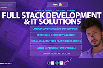develop software, web apps, debug, and fix coding errors in python, java, mern