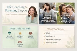 provide life coaching and parenting support