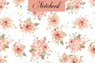 create a custom ethereal pink digital notebook and journal pages