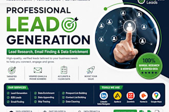 provide b2b lead generation, linkedin leads and prospect lists