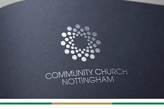 create a modern and stunning church logo that inspires faith