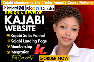 setup kajabi online course website kajabi membership kajabi sales funnel expert