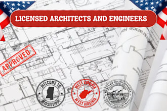 provide structural and pe stamp for  south dakota, west virginia, mississippi