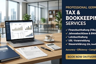 do german tax return, vat return, bookkeeping and vat registration vai elster