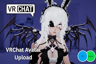 customize edit optimize add sps and upload your booth vrchat avatar furry avatar