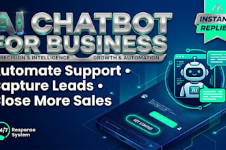 build ai chatbot for your business to automate support and sales