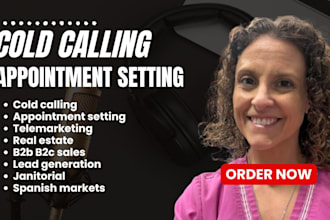be your b2b b2c cold calling telemarketer set appointments
