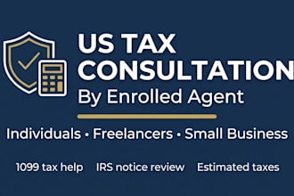 file tax returns and provide US tax consultation as an enrolled agent