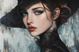 renaissance art oil painting portrait