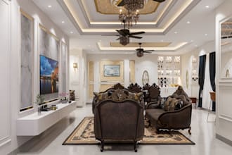 create 3d exterior and interior rendaring