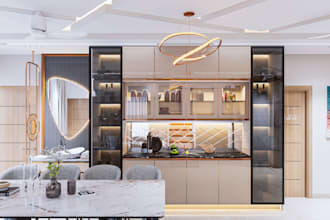 create 3d exterior and interior rendaring architectural visualization