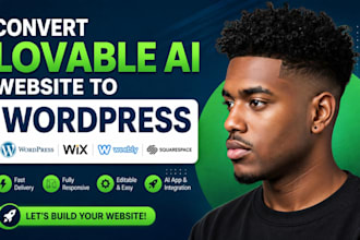 migrate lovable website to wordpress, wix, weebly, squarespace, lovable ai app