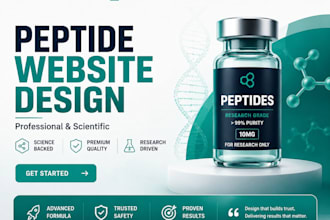 build research peptide website, woocommerce peptide website, woocommerce store