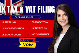do uk tax filing, tax return, UK company account, corporate tax, hmrc, vat reg