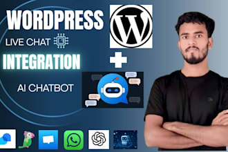 setup live chat integrate tawk to tidio crisp for wordpress website ai chatbot