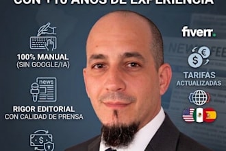 translate and editorial writing