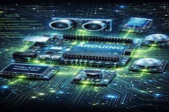 do arduino based pcb design and embedded programming for iot