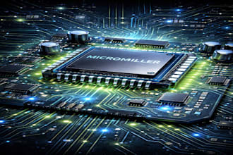 create embedded systems pcb with microcontroller firmware