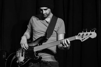 record bass for your song