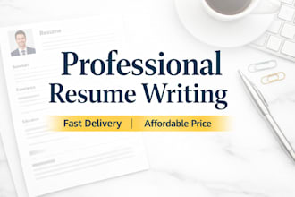 create a professional resume for jobs and freshers