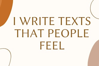 write emotional and engaging stories that truly connect