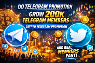 do telegram promotion grow 200k telegram members crypto telegram promotion
