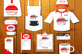 design a professional brand logo identity and guideline