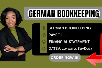 do german bookkeeping payroll financial statement balance sheet profit and loss