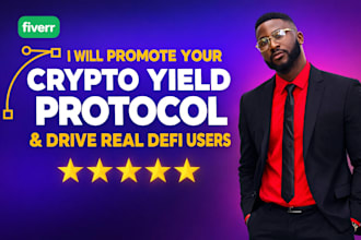 promote your crypto yield protocol and drive real defi users