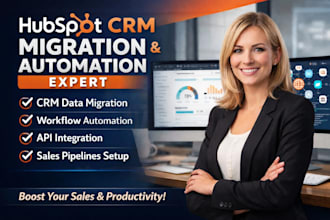 do hubspot CRM migration workflow automation API integration sales pipelines