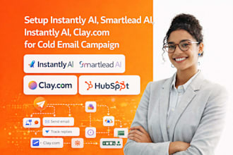 setup instantly ai smartlead ai instantly ai clay com for cold email campaign