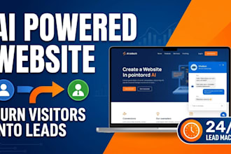 build ai powered website with automated lead generation system