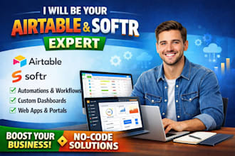 build and automate your airtable database and softr web app