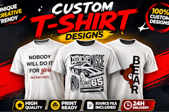 design trendy streetwear t shirt and merch for your brand